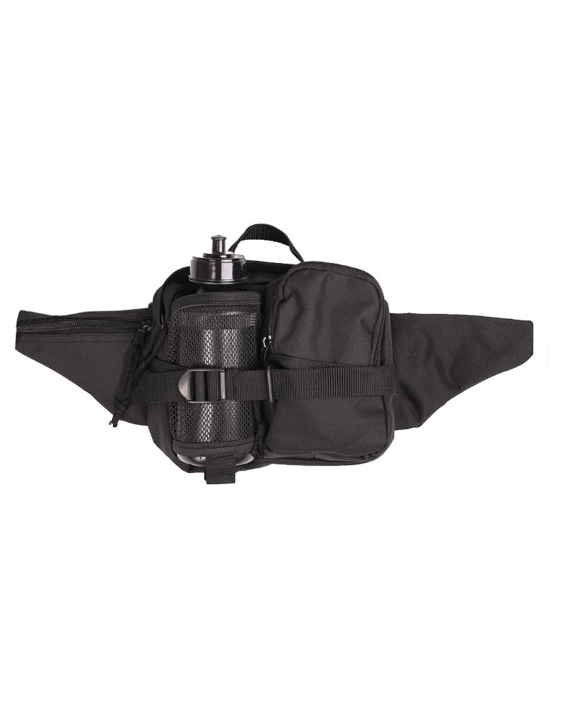 Belt bag with bottle Black