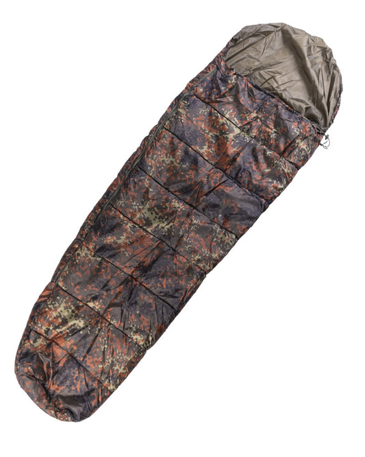 Commando sleeping bag in camouflage