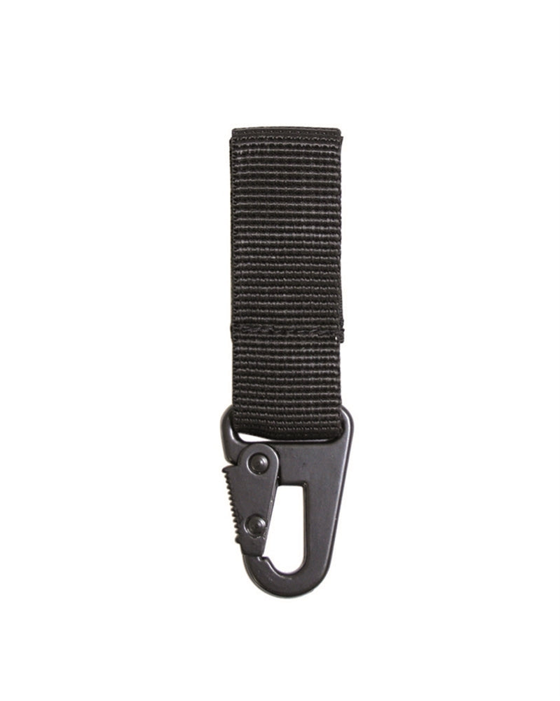 Schlüsselanhänger Clipper Stil Tactical Keyholder 7cm Schwarz