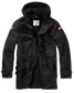 BW parka met vlag