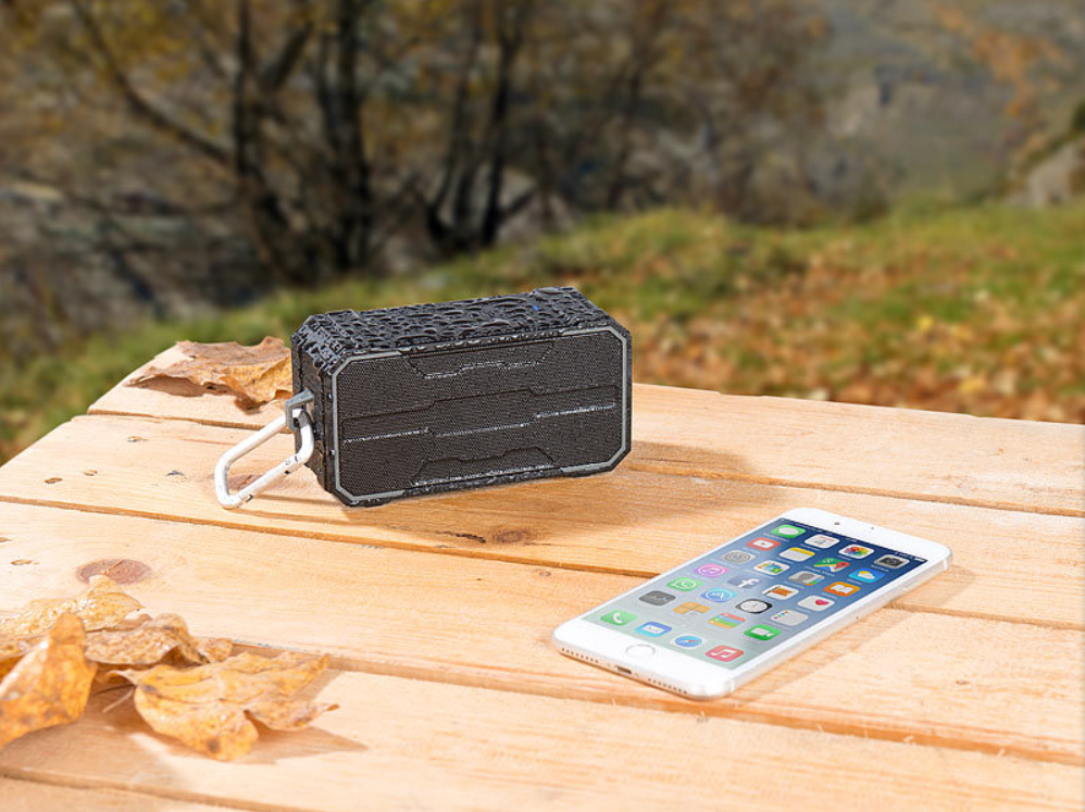 Luidspreker - noodradio - noodbox - Bluetooth box - luidsprekerbox - MP3-speler - mobiele radio / mobiele muziekbox - handsfree luidspreker/handsfree systeem/handsfree functie - waterdicht/weerbestendig