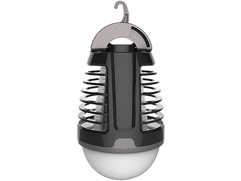 2 in 1: insectenverdelger en dimbare lantaarn - insectenbescherming - licht/lamp/lantaarn - batterij/USB-aansluiting - noodverlichting - insectenlamp - campinglamp - elektrisch - noodbeveiliging