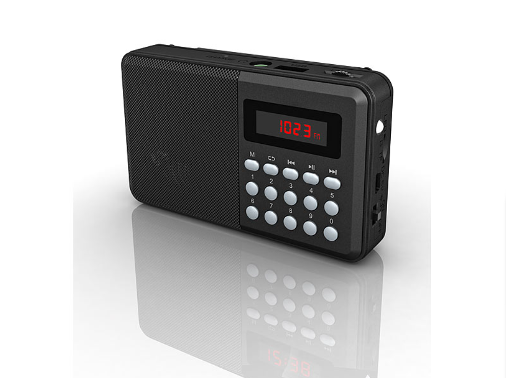 Radio/noodradio - antenneradio - Bluetooth-functie - luidsprekerbox - muziekdoos - noodradio - noodontvangst - MP3-speler - USB, microSD - batterij - antenne - miniradio - campingradio/campingbox