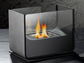 Table fireplace for bio-ethanol - glass fireplace