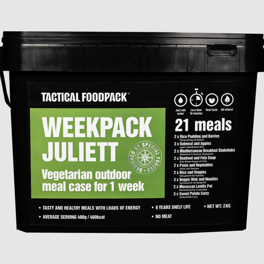 Premium vegetarisch weekpakket - Juliett - 2010 gram - 21 maaltijden