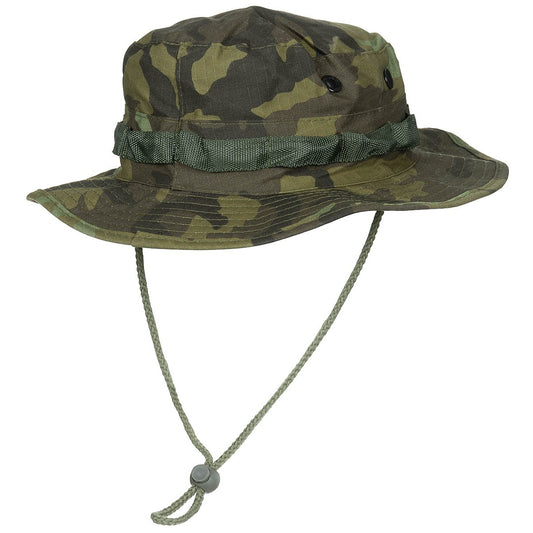 Tactische Boonie - Bush-hoed, kinband Jungle Camo