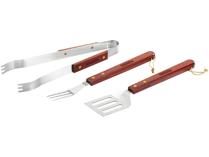 Grill gift set large - with grill, charcoal, board, tongs, electr. grill lighter and much more
