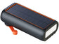 30000mAh solar crank power bank with manual power generation for emergencies